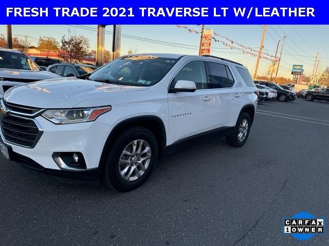 used 2021 Chevrolet Traverse car, priced at $23,756