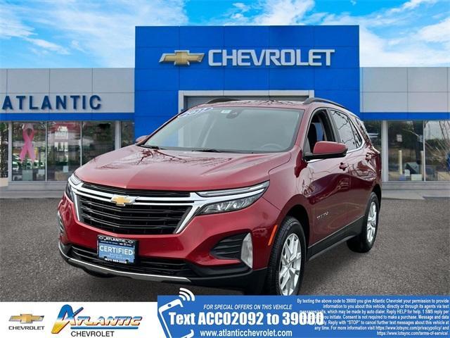 used 2022 Chevrolet Equinox car, priced at $17,200