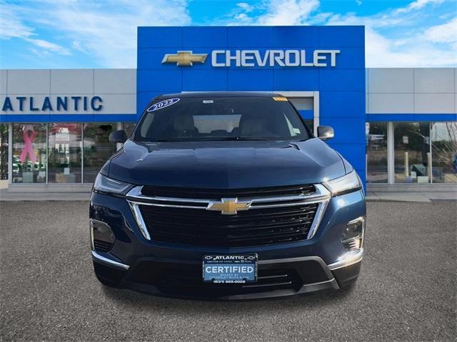 used 2022 Chevrolet Traverse car, priced at $23,750