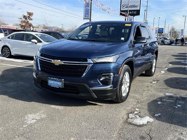 used 2022 Chevrolet Traverse car, priced at $23,750