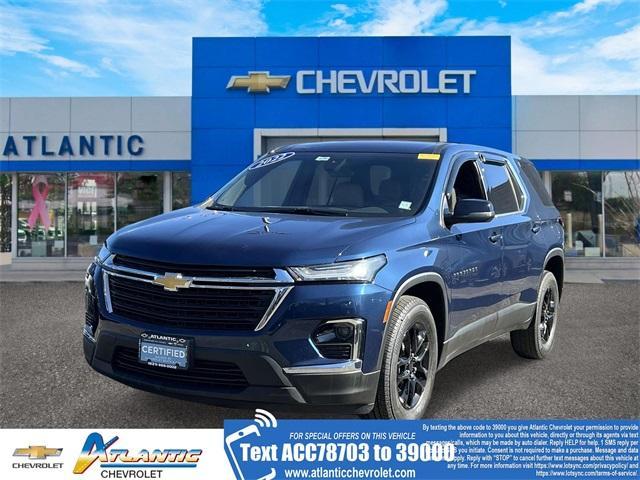 used 2022 Chevrolet Traverse car, priced at $23,400