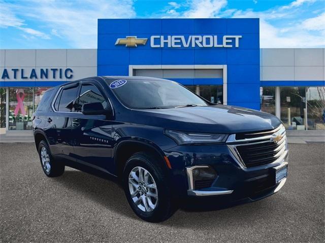 used 2022 Chevrolet Traverse car, priced at $23,750