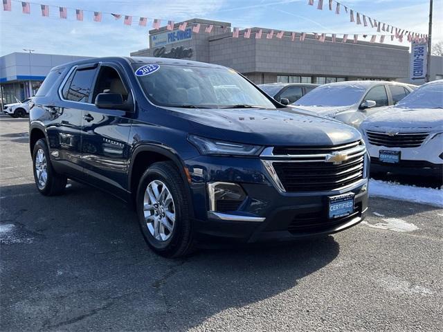 used 2022 Chevrolet Traverse car, priced at $23,750