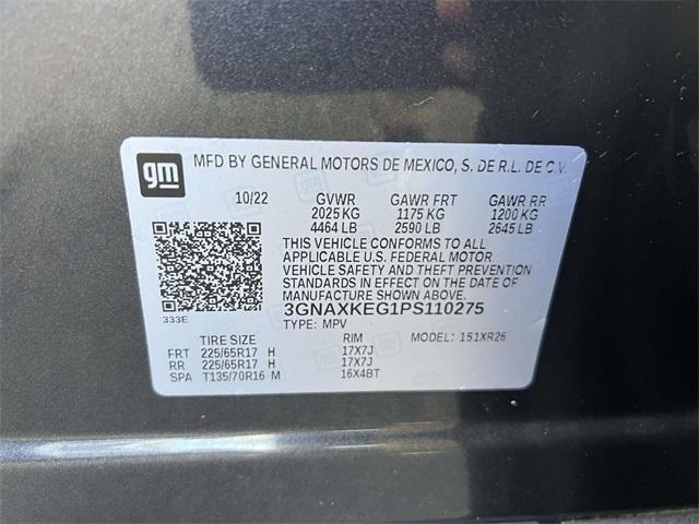 used 2023 Chevrolet Equinox car, priced at $18,250