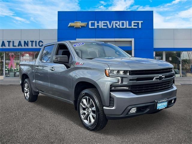 used 2021 Chevrolet Silverado 1500 car, priced at $34,200