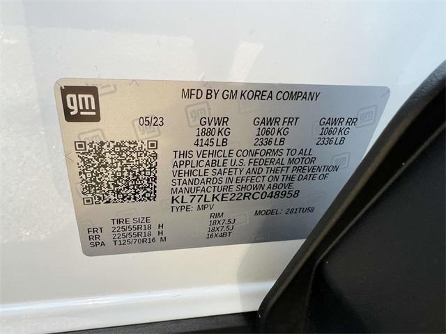 used 2024 Chevrolet Trax car, priced at $20,950