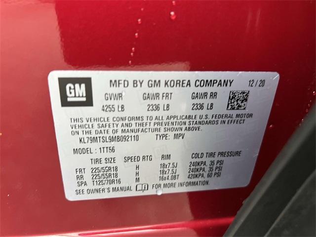 used 2021 Chevrolet TrailBlazer car, priced at $19,500