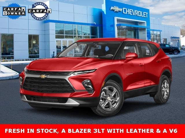 used 2024 Chevrolet Blazer car, priced at $35,900