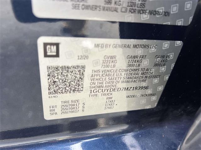 used 2021 Chevrolet Silverado 1500 car, priced at $26,950