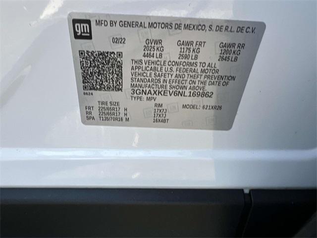 used 2022 Chevrolet Equinox car, priced at $16,800