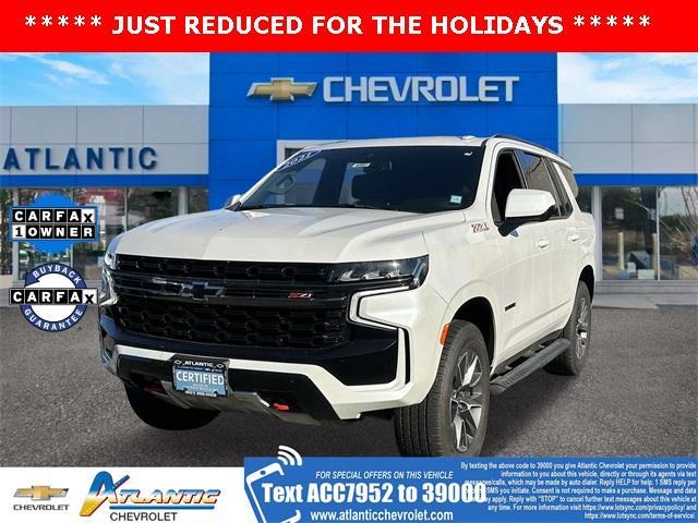 used 2021 Chevrolet Tahoe car, priced at $48,100