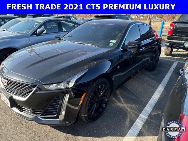 used 2021 Cadillac CT5 car, priced at $33,360