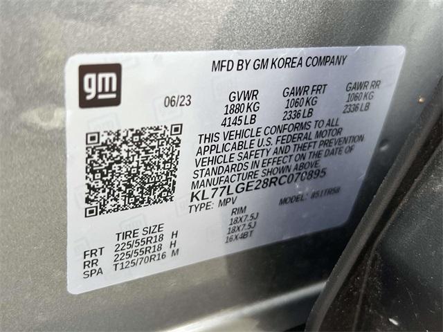 used 2024 Chevrolet Trax car, priced at $20,993