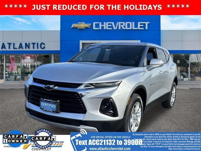 used 2022 Chevrolet Blazer car, priced at $23,500