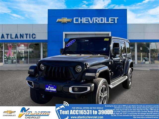 used 2023 Jeep Wrangler car, priced at $36,800