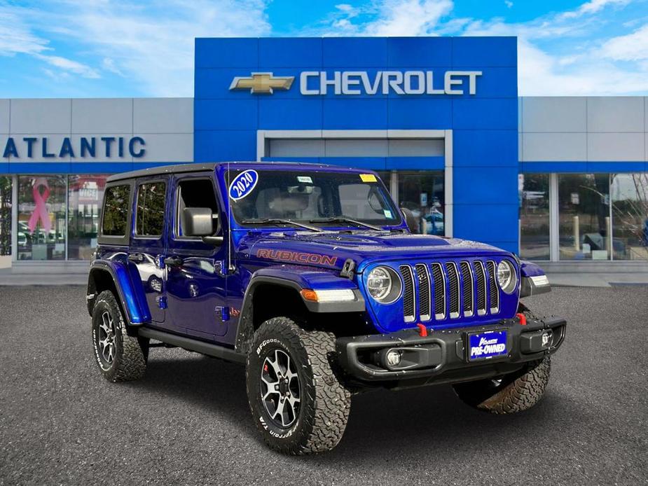 used 2020 Jeep Wrangler Unlimited car, priced at $33,900