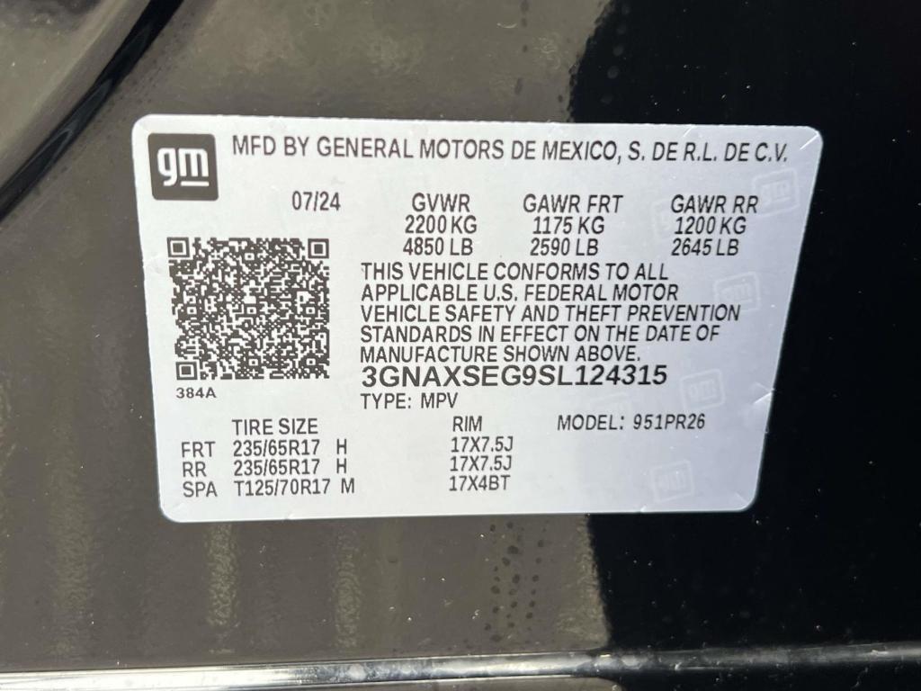 used 2025 Chevrolet Equinox car