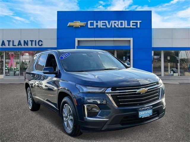 used 2022 Chevrolet Traverse car, priced at $23,850