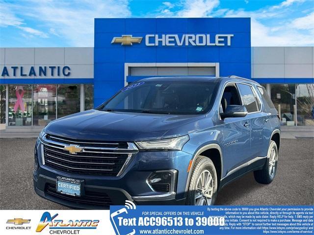 used 2022 Chevrolet Traverse car, priced at $23,850