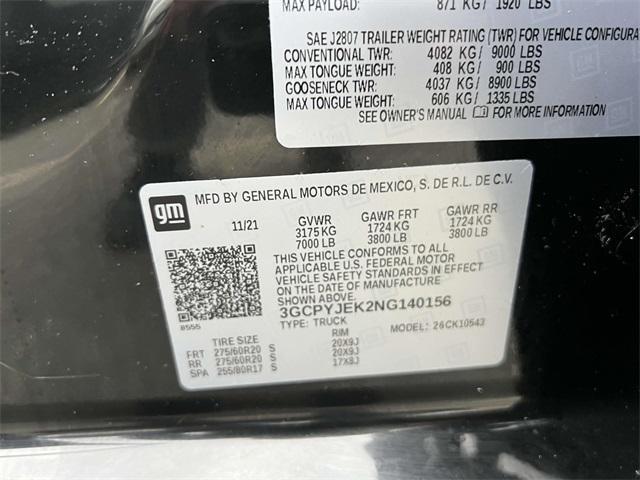 used 2022 Chevrolet Silverado 1500 Limited car, priced at $33,500