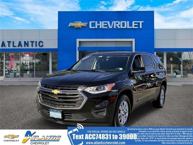 used 2021 Chevrolet Traverse car, priced at $23,900