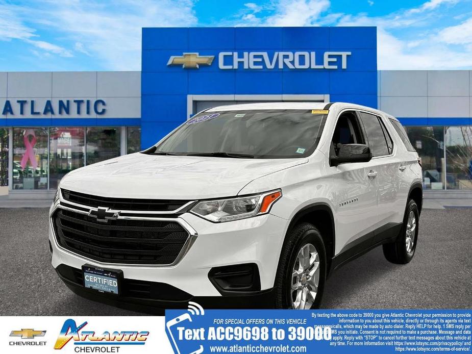 used 2021 Chevrolet Traverse car, priced at $20,600