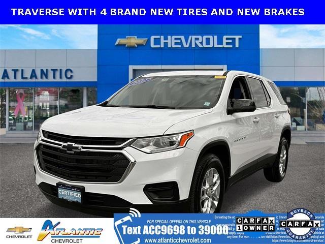 used 2021 Chevrolet Traverse car, priced at $21,500
