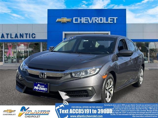 used 2018 Honda Civic car, priced at $14,500