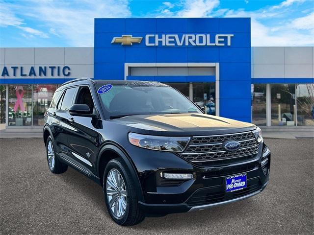 used 2022 Ford Explorer car, priced at $40,650