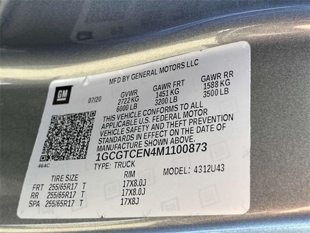 used 2021 Chevrolet Colorado car, priced at $30,905