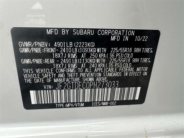 used 2023 Subaru Crosstrek Hybrid car, priced at $34,500