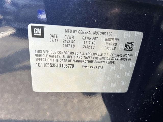 used 2018 Chevrolet Impala car, priced at $17,900