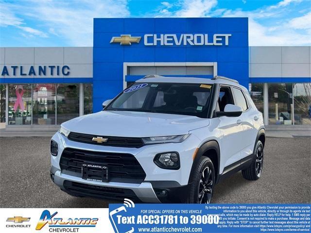 used 2021 Chevrolet TrailBlazer car, priced at $14,300