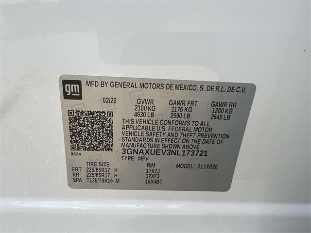 used 2022 Chevrolet Equinox car, priced at $18,400