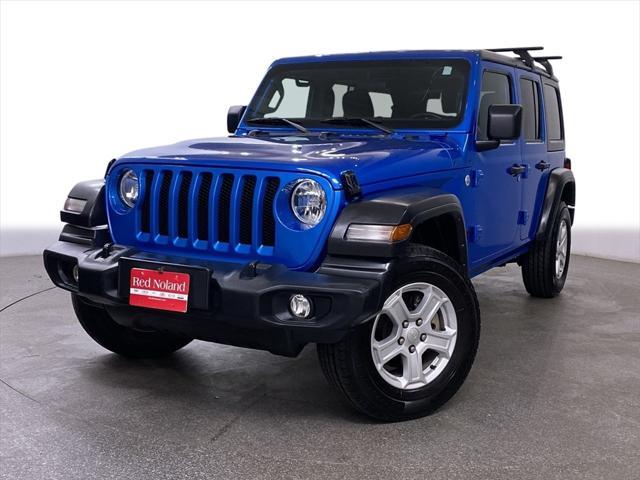 used 2021 Jeep Wrangler Unlimited car, priced at $27,784