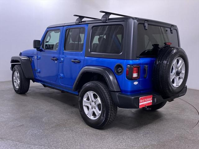 used 2021 Jeep Wrangler Unlimited car, priced at $27,784