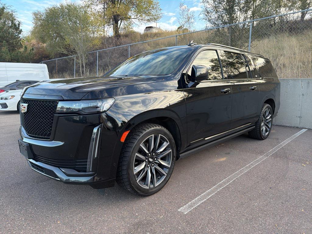 used 2021 Cadillac Escalade ESV car, priced at $60,529