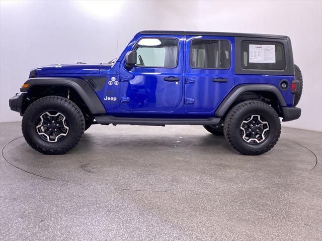 used 2020 Jeep Wrangler Unlimited car, priced at $27,548