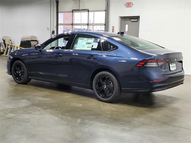 new 2025 Honda Accord car, priced at $31,655