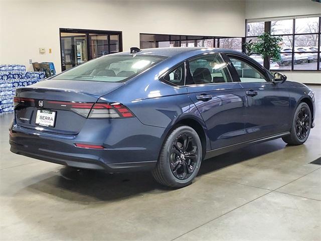 new 2025 Honda Accord car, priced at $31,655