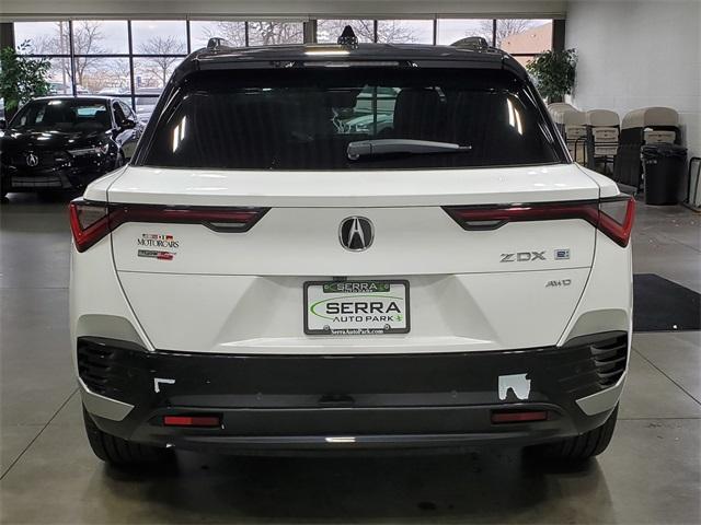 new 2024 Acura ZDX car, priced at $75,450