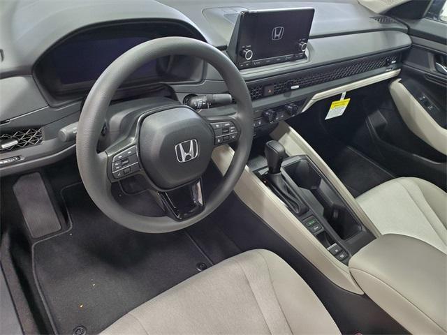 new 2025 Honda Accord car, priced at $31,710