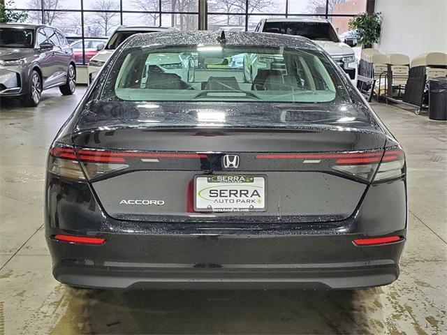new 2025 Honda Accord car, priced at $30,474