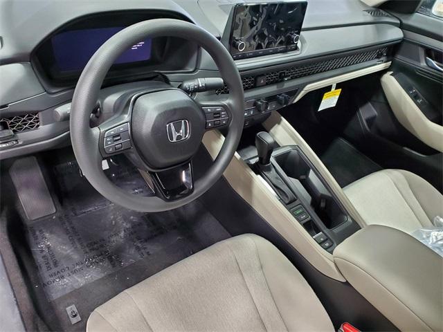 new 2025 Honda Accord car, priced at $29,319