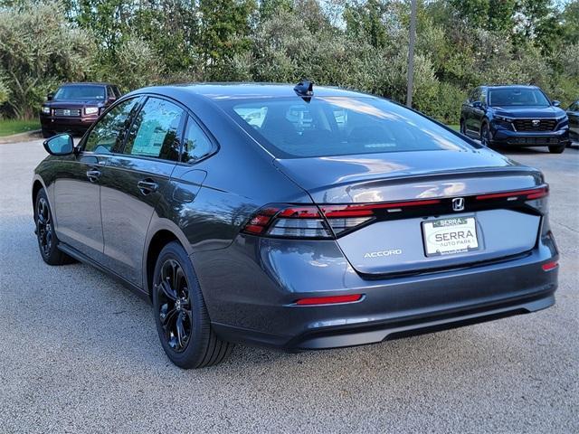 new 2025 Honda Accord car, priced at $31,755