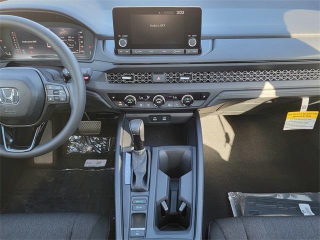 new 2025 Honda Accord car, priced at $31,755