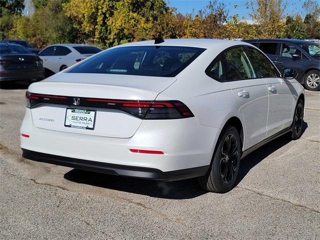 new 2025 Honda Accord car, priced at $32,210