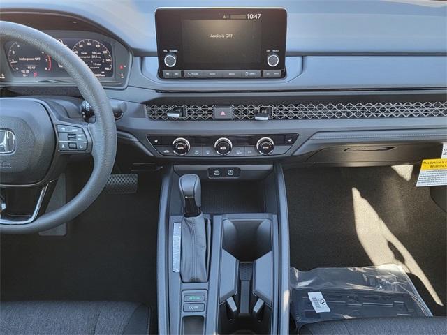 new 2025 Honda Accord car, priced at $32,210