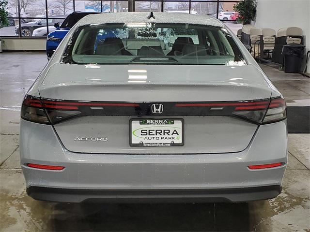 new 2025 Honda Accord car, priced at $31,336