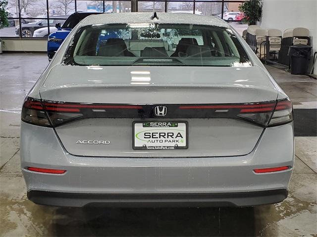 new 2025 Honda Accord car, priced at $32,110